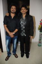 Kamaal Khan with Raja Hassan at Kamaal Khan_s house warming celebration party in Mumbai on 29th July 2012.JPG